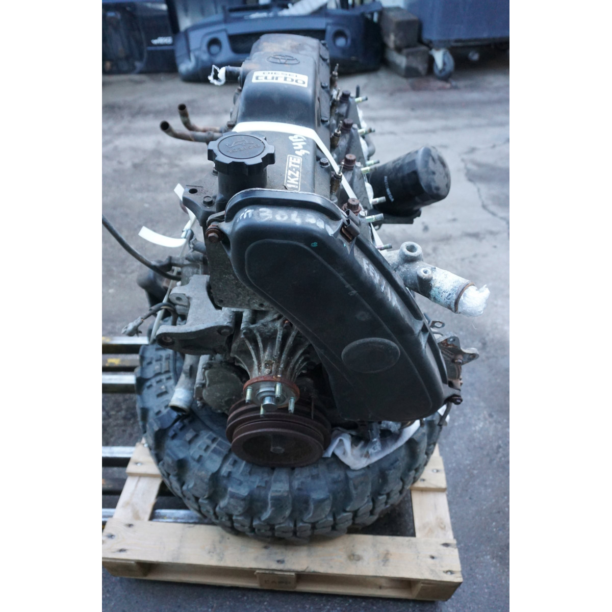 Двигатель Toyota LAND CRUISER 90 3.0 TD KZJ90 KZJ95 1KZTE в