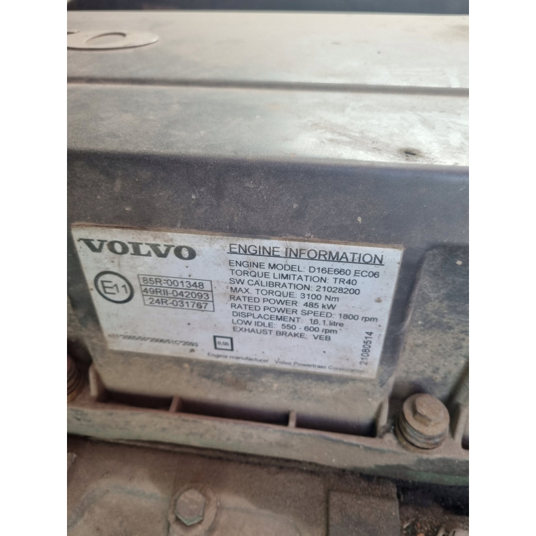 Двигатель Volvo  FH 16 FH 16/580 D16E580