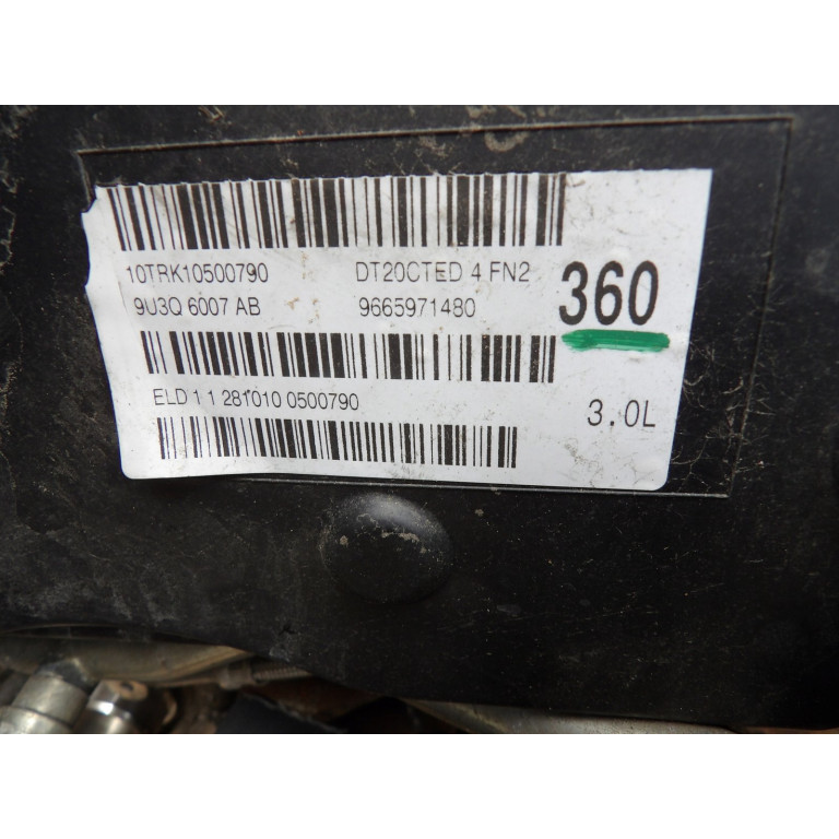 Двигатель Peugeot 407 3.0 Hdi DT20C
