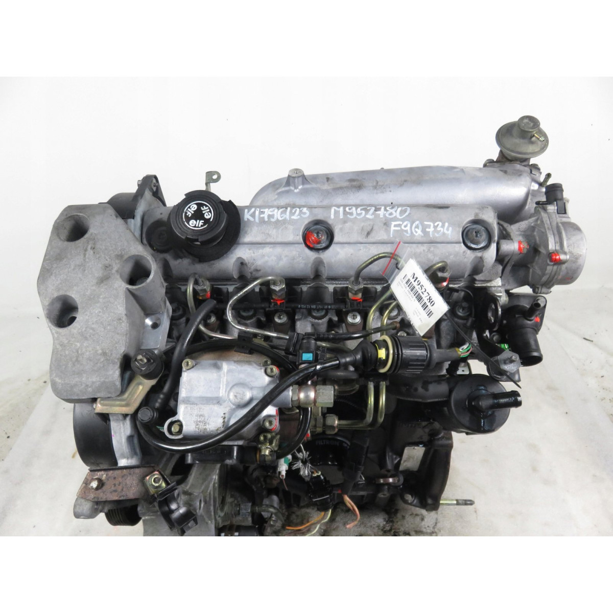 Двигатель Renault MEGANE Scenic 1.9 dTi (JA0N) F9Q 734 F9Q734 в