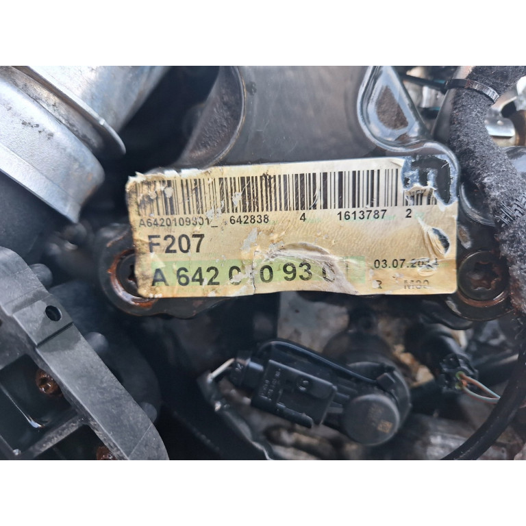 Двигун Mercedes - Benz E-CLASS E 350 BlueTEC (207.426) OM 642.838 OM 642 838