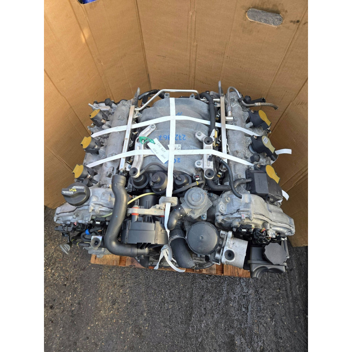 Двигатель Mercedes - Benz M-CLASS ML 350 4-matic (164.186) M