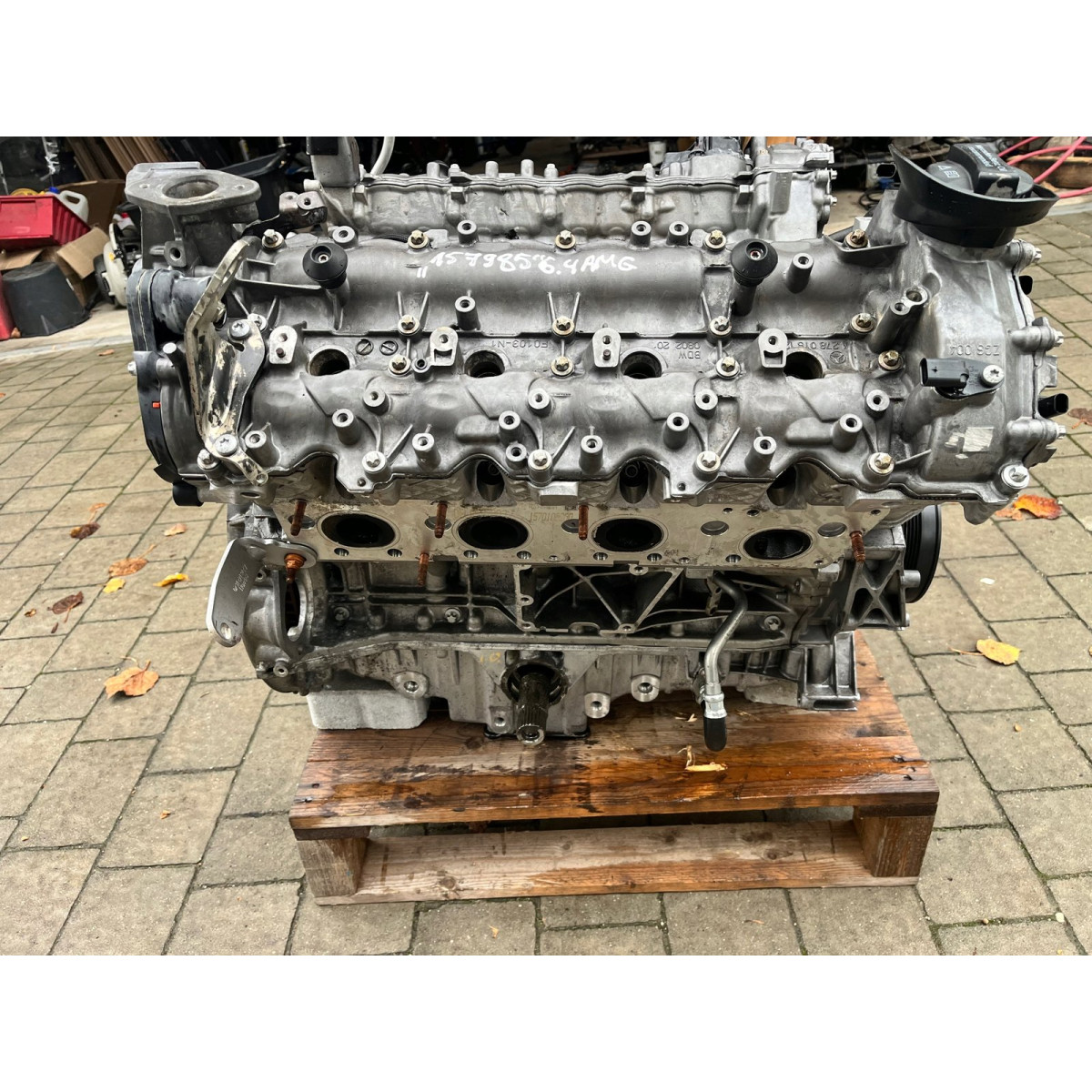 Двигатель Mercedes - Benz S-CLASS S 63 AMG (222.077) M 157.985 в